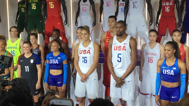 USA Olympics Basketball Uniform — UNISWAG